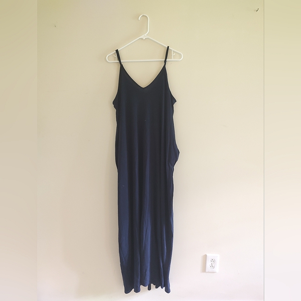 Zenana Navy Blue Maxi Dress